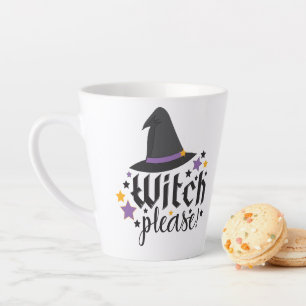 Hexe bitte Halloween Thema Latte Tasse