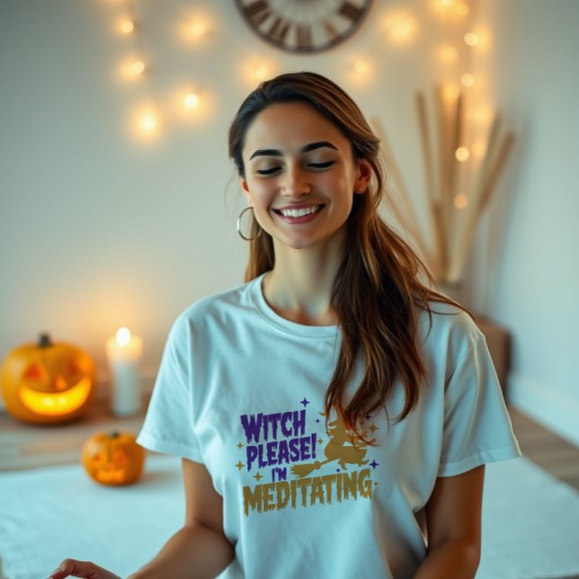 Hexe bitte, ich vermitteln Halloween T-Shirt (Von Creator hochgeladen)