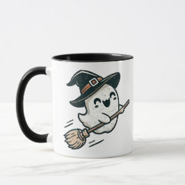 Hexe bitte! Niedliche Halloween-Ghost-Tasse Tasse