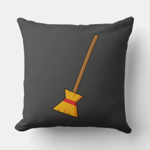 Hexe Broom Kissen
