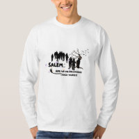 Hexe Broom Shirt Besuch Salem Basic Tourist