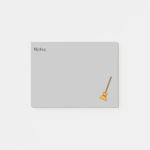 Hexe Broom   Text hinzufügen Post-it Klebezettel