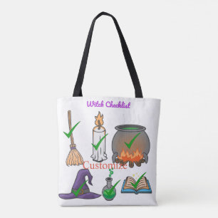 Hexe Checklist Thunder_Cove Tasche