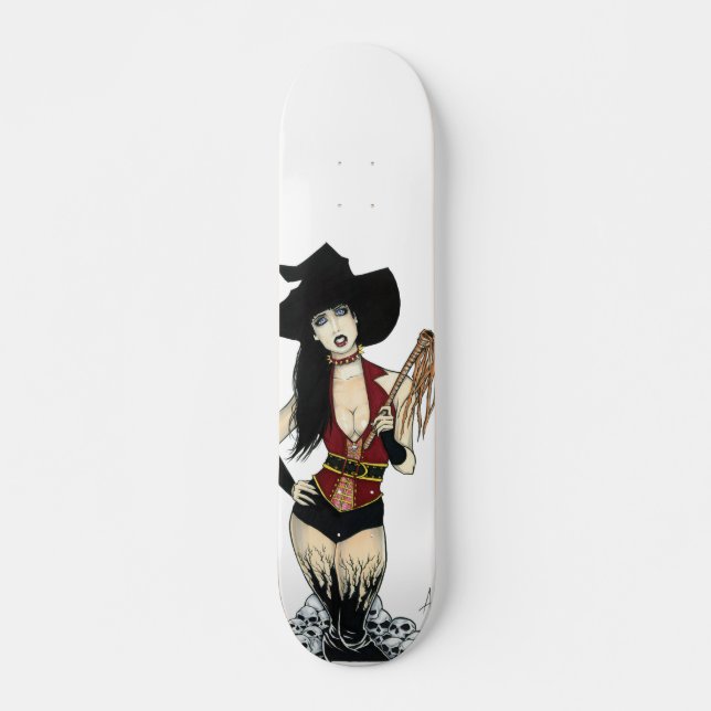 Hexe des Todes Skateboard (Vorne)