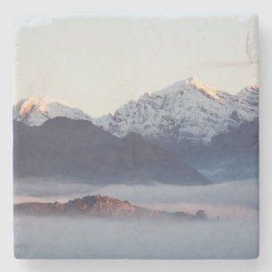 Hexe-Fluss-Berge am Sonnenaufgang, Westkap Steinuntersetzer