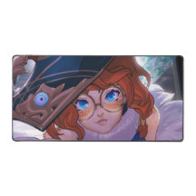 Hexe Gaming Desk Mat | Benutzerdefinierbarer Deskt