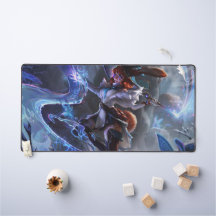 Hexe Gaming Desk Mat | Benutzerdefinierbarer Deskt