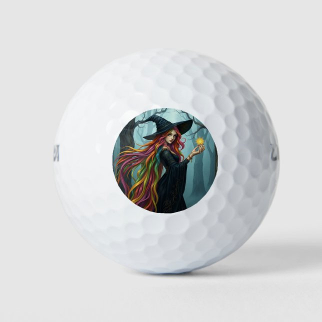 Hexe Golfball (Vorderseite)