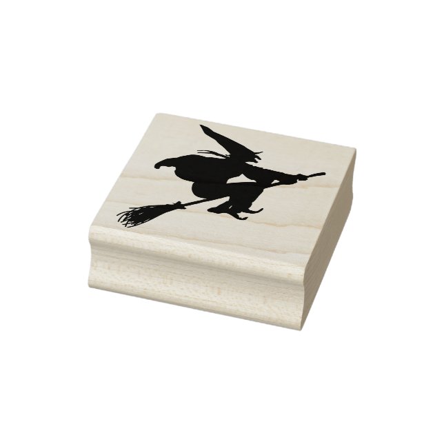 Hexe Gummistempel (Stempel)
