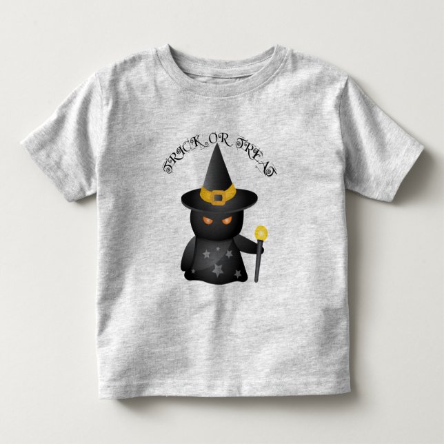 Hexe-Halloween-T-Shirt Kleinkind T-shirt (Vorderseite)