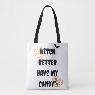 Hexe hat besser mein Süßes Shirt   Funny Niedlich  Tasche
