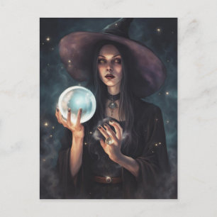 Hexe Hilde Postkarte