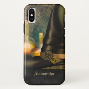 Hexe-Hut personalisiert iPhone X Hülle