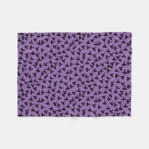 Hexe-Hut-SchwarzesConfetti Fleecedecke
