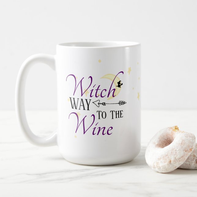 Hexe Kaffeetasse (Mit Donut)