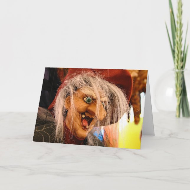 Hexe Karte (Vorderseite)