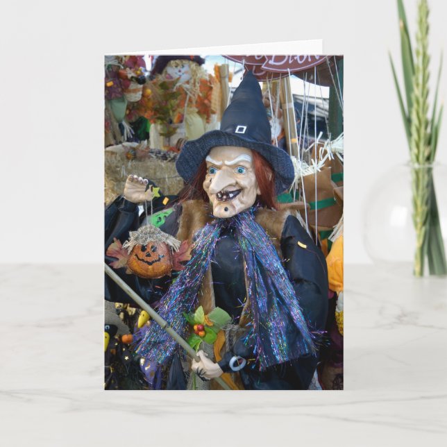 Hexe Karte (Vorderseite)