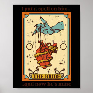 Hexe mystische Witzbräune und Gräuel, die ich eine Poster