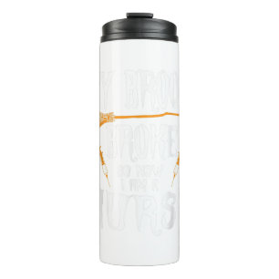 Hexe Nurse Funny Sprichwort Kostüm Easy Halloween Thermosbecher