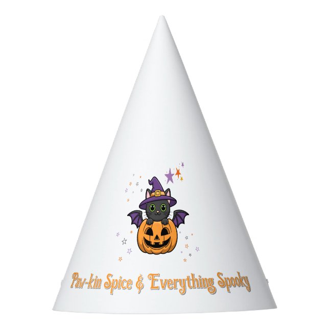 Hexe-Pelomar-Halloween - Spooky Partyhütchen (Vorderseite)