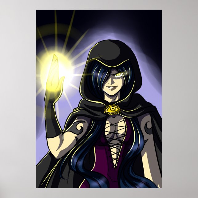 Hexe Poster (Vorne)
