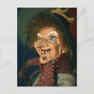 Hexe Postkarte