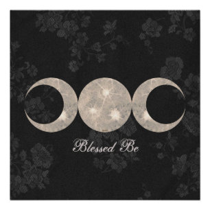 Hexe Prim Triple Moon Goddess Poster