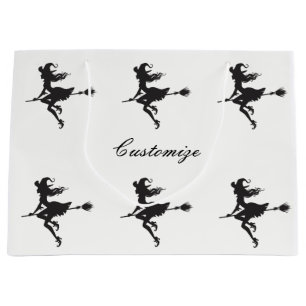 Hexe-Reitbesen Halloween Thunder_Cove Große Geschenktüte