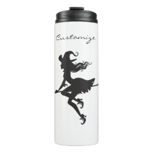 Hexe-Reitbesen Halloween Thunder_Cove Thermosbecher