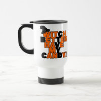 Hexe sollte besser meine Süßigkeiten-Tasse haben