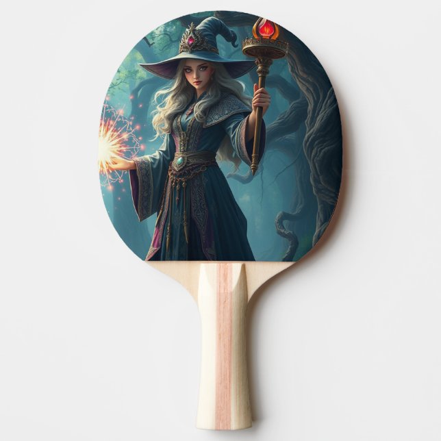 Hexe Tischtennis Schläger (Vorderseite)