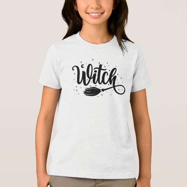 Hexe Tri-Blend Shirt (Vorderseite)
