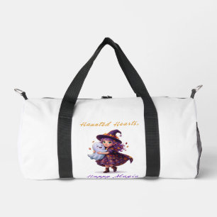 Hexe und Boo Freundinnen Süßer Halloween-Zauber Duffle Bag
