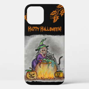 Hexe und Katze, Happy Halloween! title_seo2