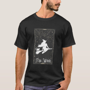 Hexe und Katze T-Shirt