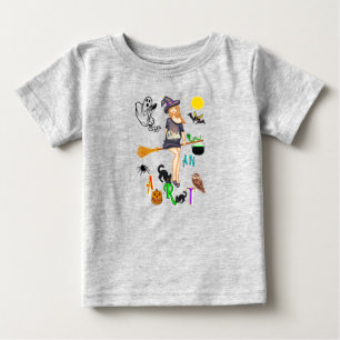 Hexe und Kunst Baby T-shirt