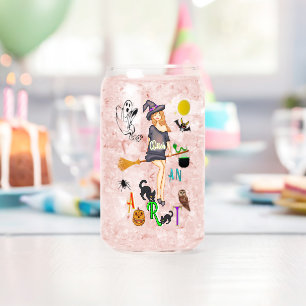 Hexe und Kunst Dosenglas