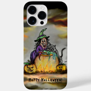 Hexe und schwarze Katze, Happy Halloween! Case-Mate iPhone 14 Pro Max Hülle
