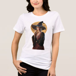 Hexe und Vollmond T - Shirt