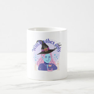 Hexe Vibes nur ästhetische Halloween-Tasse Kaffeetasse