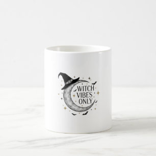 Hexe Vibes nur Moon Halloween Spooky Kaffeetasse