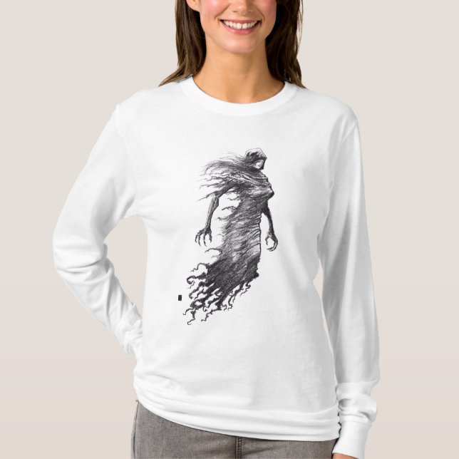 Hexelogo mit verbundenen Augen T-Shirt (Vorderseite)