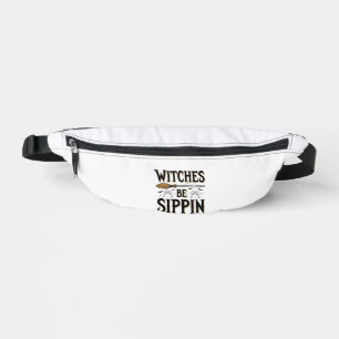 Hexen Be Sippin Vintage Halloween Getränk Shirt_1 Bauchtasche