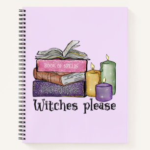 Hexen bitte   Für Buchübersetzungen   Bibliothekar Notizbuch
