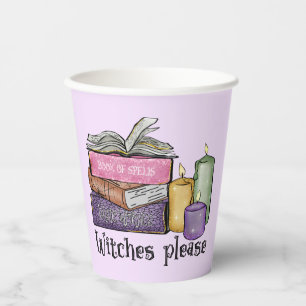 Hexen bitte   Für Buchübersetzungen   Bibliothekar Pappbecher