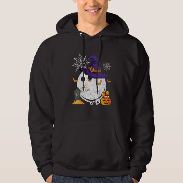 Hexen-Bowling-Halloween-Kostüm-Bowling Hoodie (Vorderseite)
