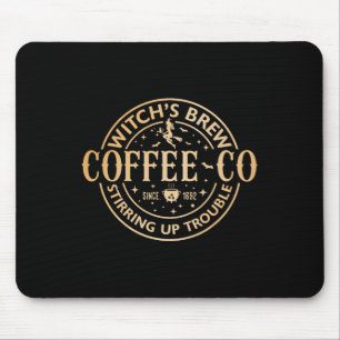 Hexen Brew Coffee Co Halloween Hexenkaffee Liebe Mousepad