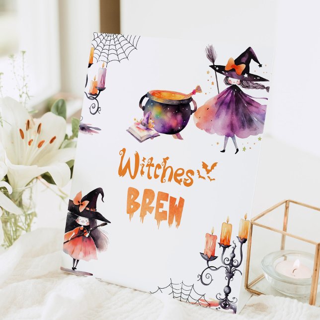Hexen Brew-Halloween-Party Sockelschild (Von Creator hochgeladen)