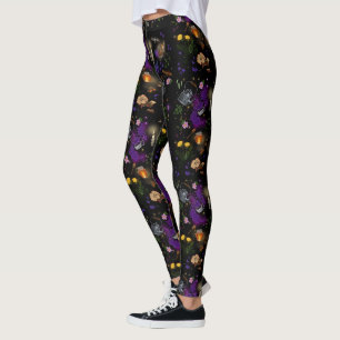 Hexen Brew Tee und Cotattcore Muster  Leggings