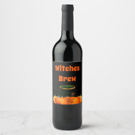 Hexen Brew Wine 6 Matte Labels Weinetikett